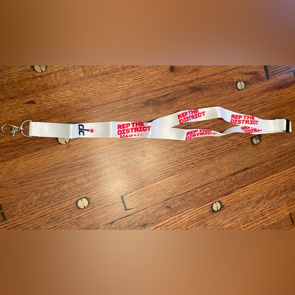 New Washington Wizards Rep the District Lanyard 🏀
